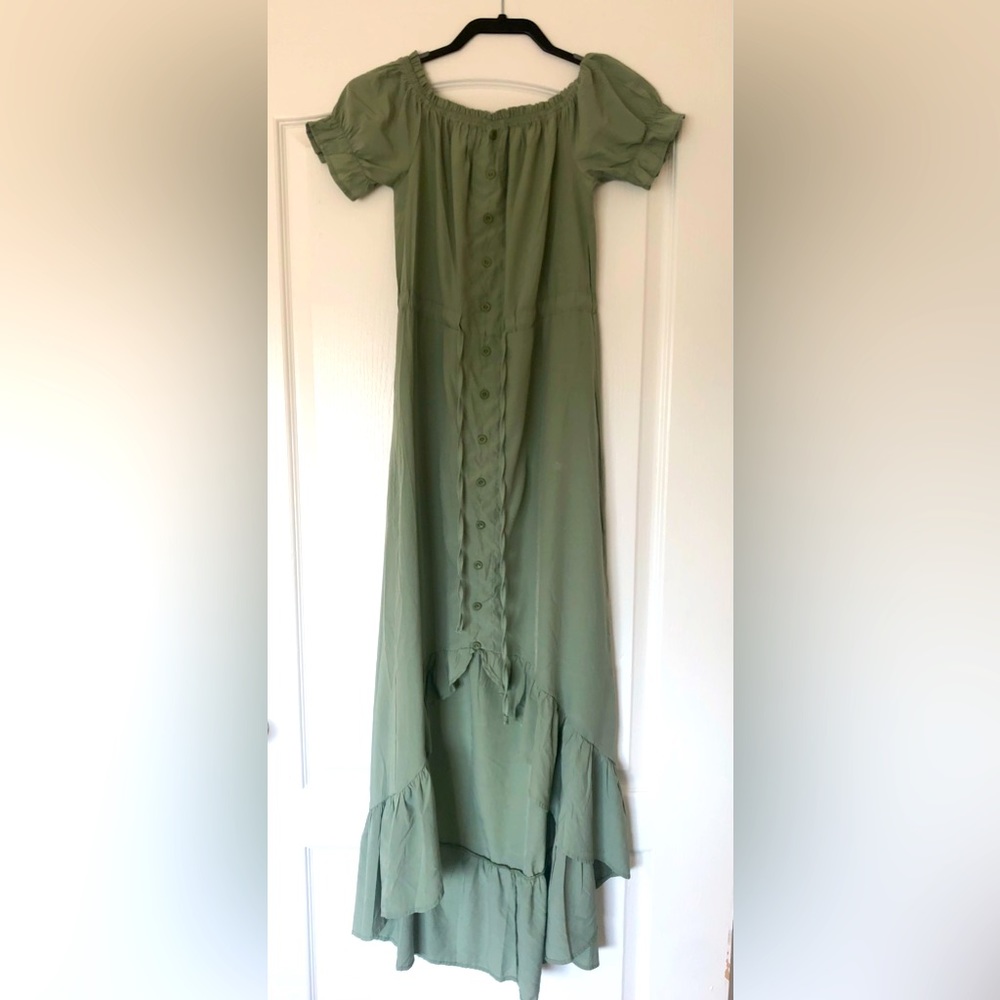 5/100 Sage Maxi Dress
